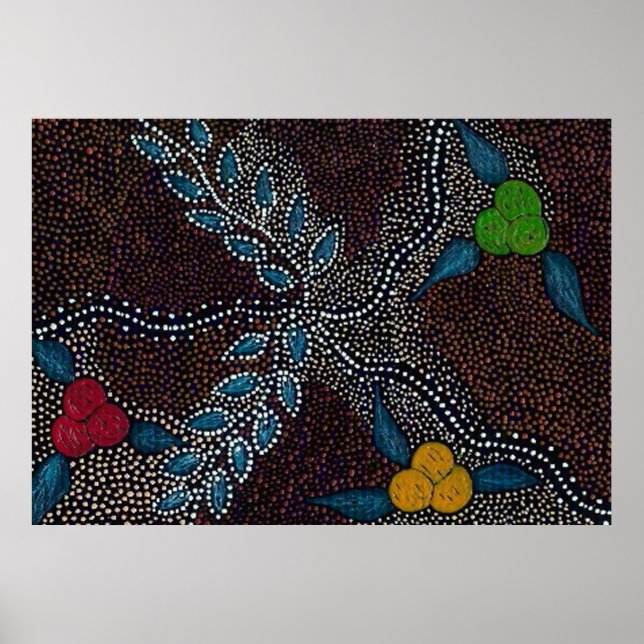 Póster Fantasía aborigen (Frente)