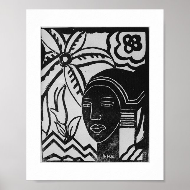 Póster Fantasía africana (Frente)