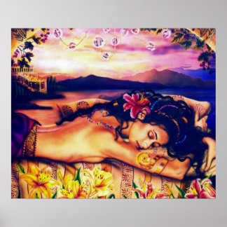 Póster Fantasia (Ariadna) por Lisa Iris Poster