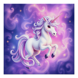 Póster Fantasía Art Unicorn