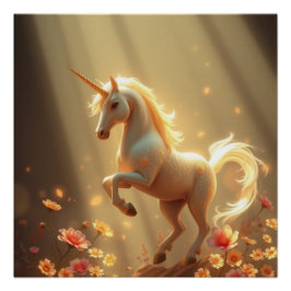 Póster Fantasía Art Unicorn