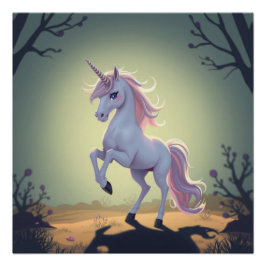 Póster Fantasía Art Unicorn