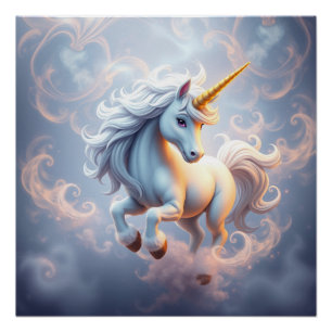 Póster Fantasía Art Unicorn