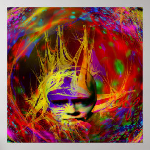 Póster Fantasía astral