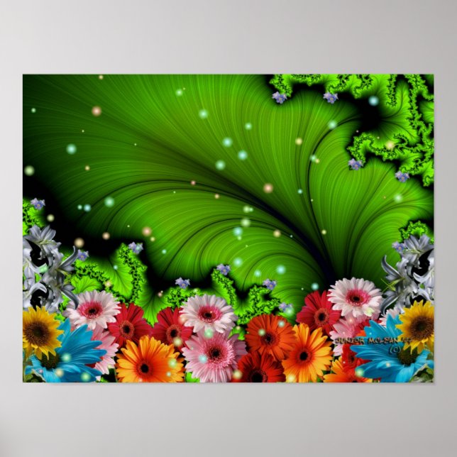 Póster Fantasía de Esmeralda (Frente)