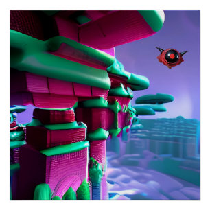 Póster Fantasía de invierno