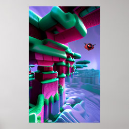 Póster Fantasía de invierno