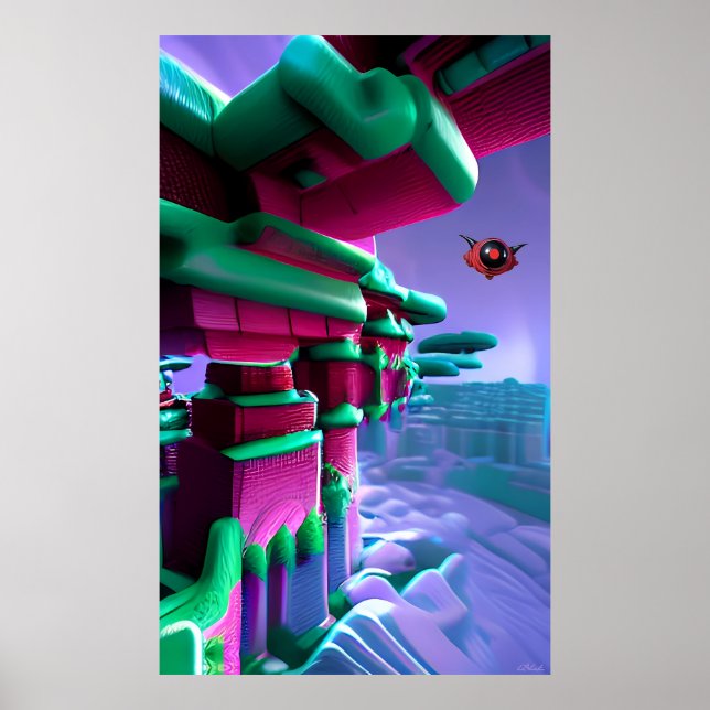 Póster Fantasía de invierno (Frente)