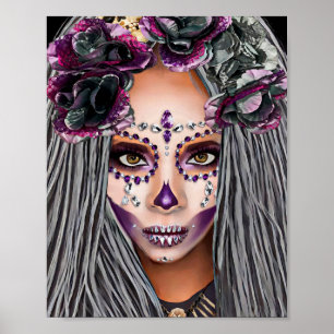 Póster Fantasía de sacerdotes de voodoo negros africanos