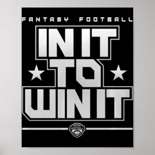 Póster Fantasía En El Fútbol Para Ganarlo