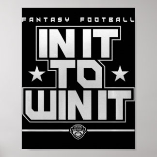 Póster Fantasía En El Fútbol Para Ganarlo