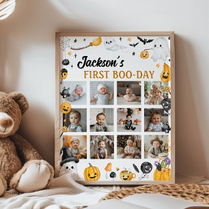 Póster Fantasía en el primer año de Halloween