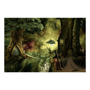 Póster Fantasía en la Amazonía