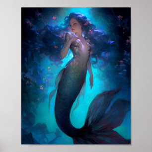 Póster Fantasía en Mermaid