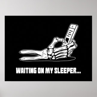 Póster Fantasía Esperando A Mi Dormido...