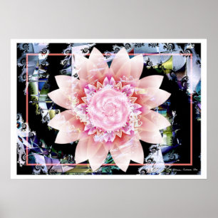 Póster Fantasía fractal 12