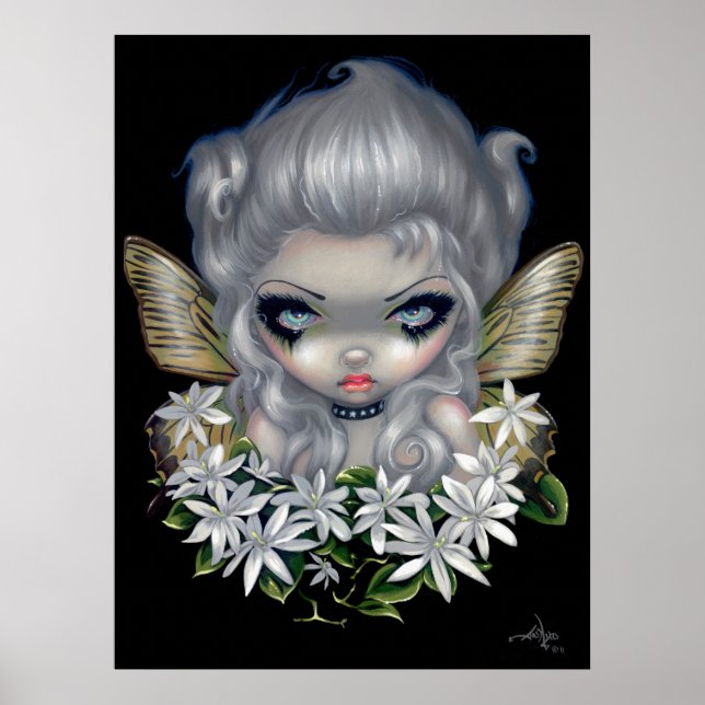 Póster Fantasía gótica Starry Wild Jasmine Fairy ART PRIN (Frente)