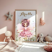 Fantasia Hada flor silvestre pastel