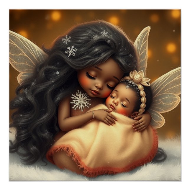Póster Fantasía Láctea: Madre y arte del bebé (Anverso)