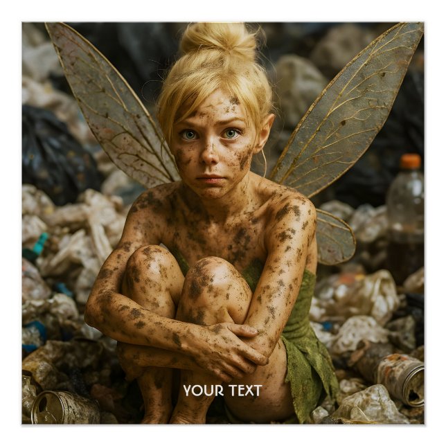 Póster Fantasía linda pequeña y sucia creatura (Anverso)