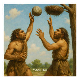 Póster Fantasía Monada Baloncesto Prehistórico Final