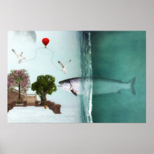 Póster Fantasía mundo