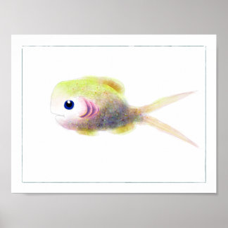 Póster Fantasía Poster de peces: Gilly