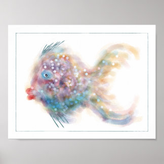 Póster Fantasía Poster de Pescado: Lucy