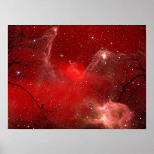 Póster Fantasía roja (Frente)