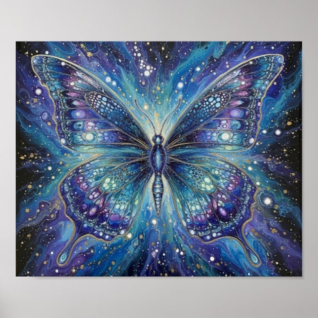 Póster FantasíaDeMariposaCósmica (Frente)