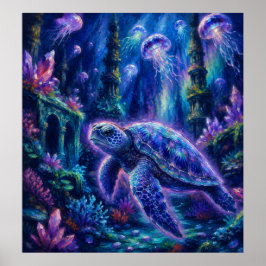 Póster FantasíaDeTortugaMarina