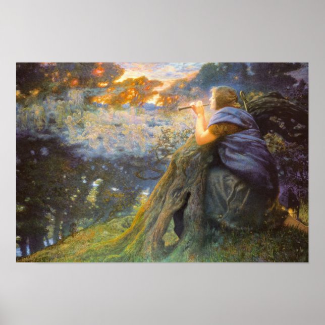 Póster Fantasías del crepúsculo 1911 ERH (Frente)