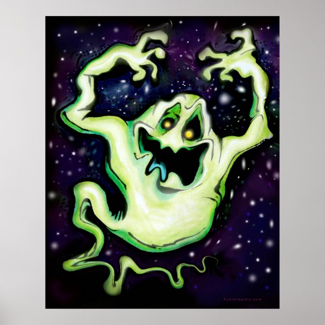 Póster Fantasma (Frente)