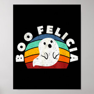 Póster Fantasma Amor Divertido Fiesta de Halloween Fantas