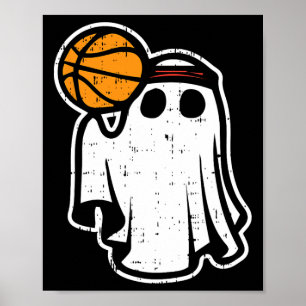 Póster Fantasma Baloncesto Halloween Disstume Ghoul Spiri