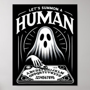 Póster Fantasma curioso Hagamos un escándalo humano en Ou