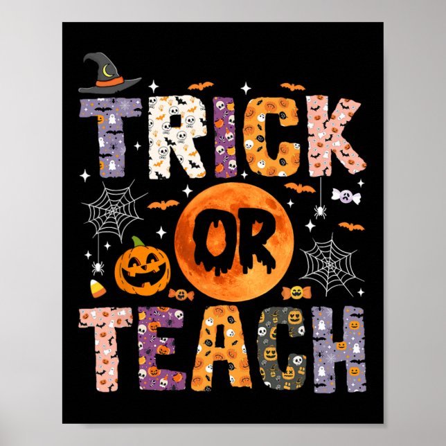Póster Fantasma De Halloween (Frente)