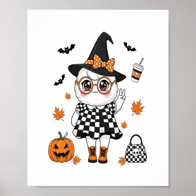 Póster Fantasma de Halloween (Frente)