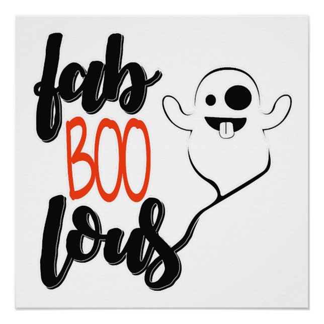 Póster Fantasma de Halloween (Anverso)