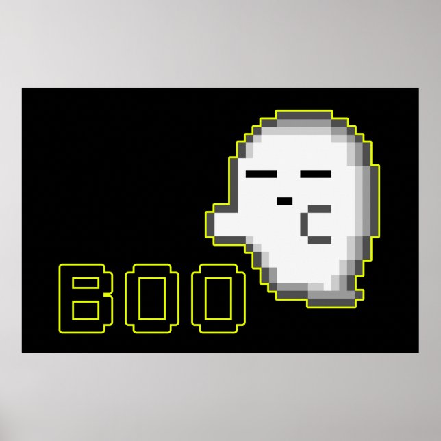 PÓSTER FANTASMA DE HALLOWEEN - BOO 2 (Frente)