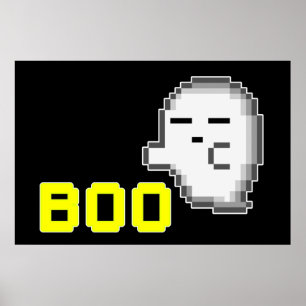 PÓSTER FANTASMA DE HALLOWEEN - BUU