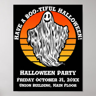 Póster Fantasma de Halloween tiene una hermosa cosecha re