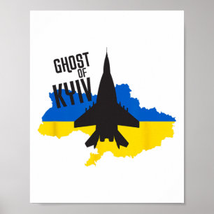Póster Fantasma de Kiev - Piloto de combate Mig 29 As de