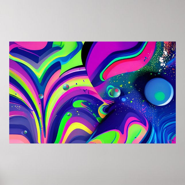 Póster Fantasma de la dimensión artística (Frente)