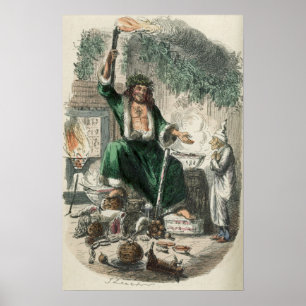 Póster Fantasma del presente navideño