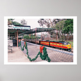 Póster Fantasma del tren en miniatura