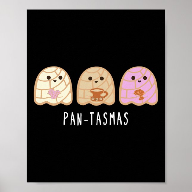 Póster Fantasma divertida cuida a los fantasmas mexicanos (Frente)