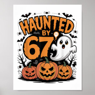 Póster Fantasma Divertido T Calabaza Halloween - Embrujad