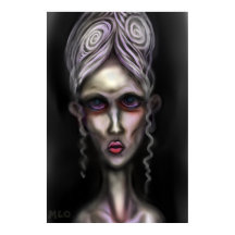 Fantasma gótica paleográfica en casa