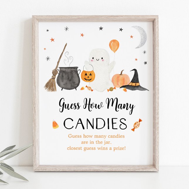 Póster Fantasma Halloween adivina cuántos partidos de can (Subido por el creador)